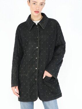 Vintage Hermès by Martin Margiela Brushed Quilted Jacket, Size 40